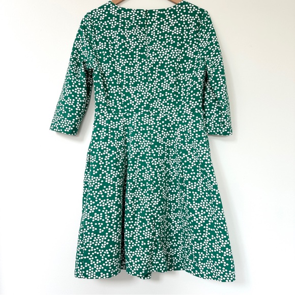 EUC Boden Fit and Flare Jersey Knit Julianna Ponte
Cotton Blend Dress Polka Dot - Picture 2 of 7